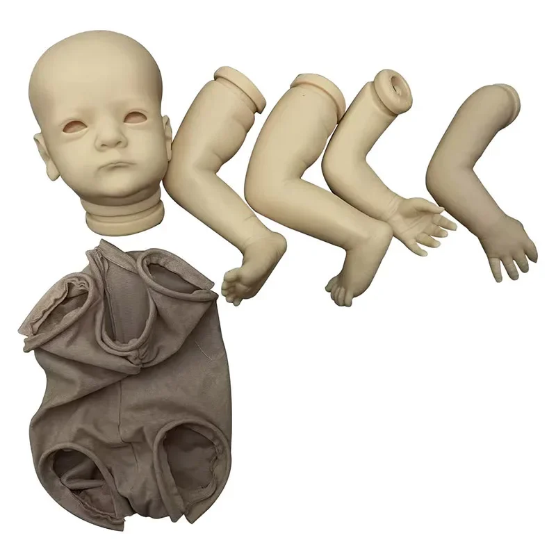 19 بوصة 48 سنتيمتر غير مصبوغ لتقوم بها بنفسك دمية عدة فيرا نابض بالحياة لمسة ناعمة مرنة أجزاء دمية لم تنته