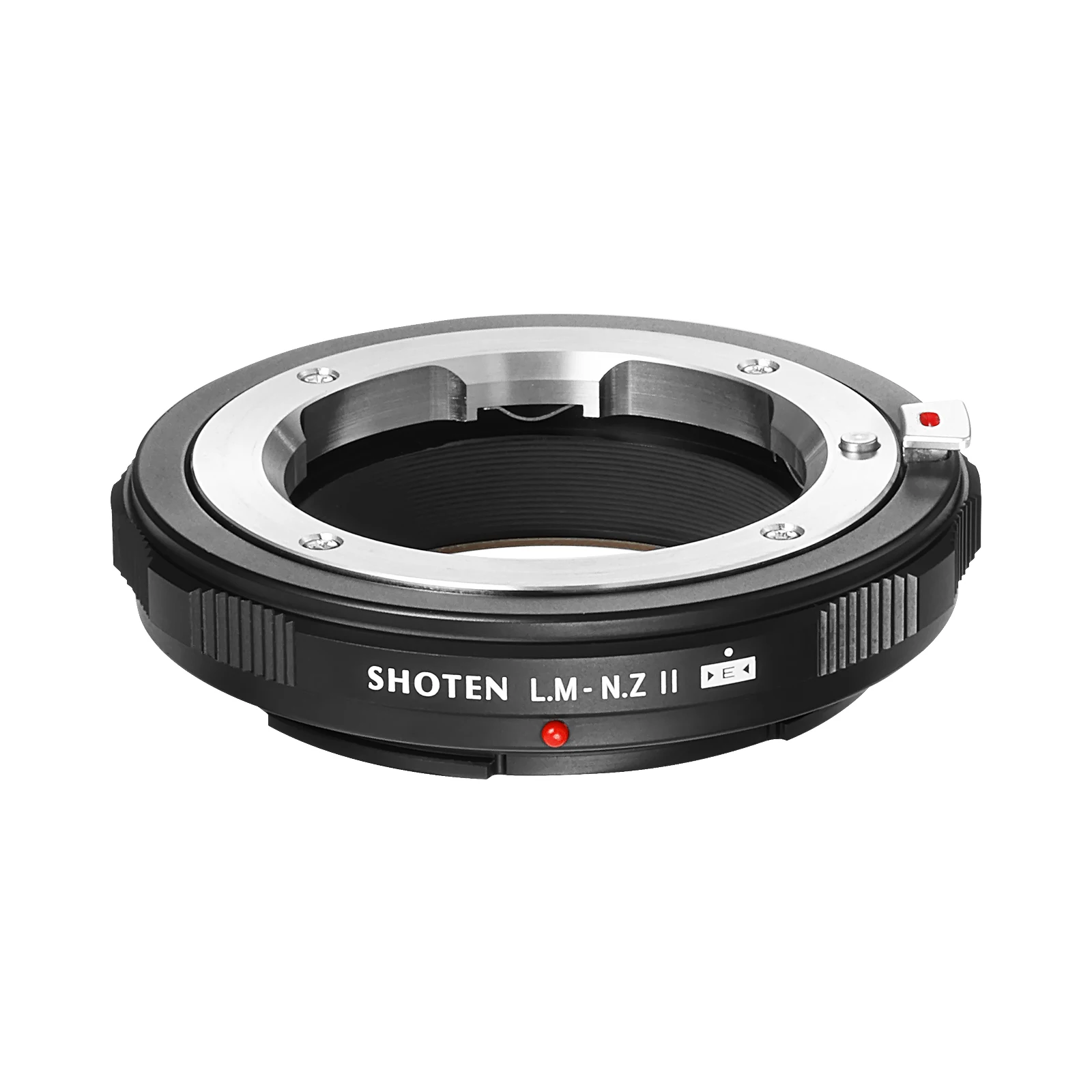 Adaptateur électronique Shoten LM-NZ II E pour objectif Leica M vers appareil photo Nikon Z (Z8, Z9, Z72, Z63, Z5, Z7) avec confirmation de mise au point AF