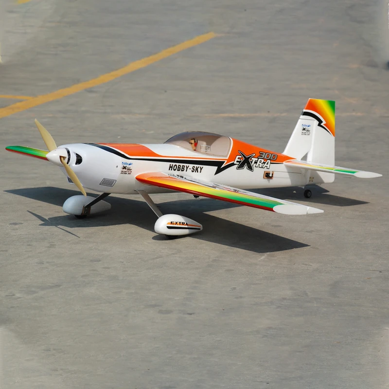 Haokai نموذج الطيران الجيل الثالث 1200 مللي متر Extra300 RC المؤثرات الخاصة ثلاثية الأبعاد الطائرات الثابتة الجناح نموذج رغوة الجمعية ألعاب جنسية #5