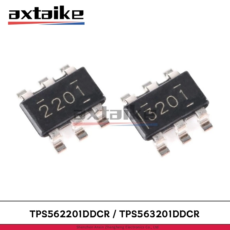 20PCS TPS562201DDCR TPS563201DDCR SOT-23-6 TPS562201 TPS563201 2201 3201 SMD Synchronous Step-Down Voltage Regulator IC