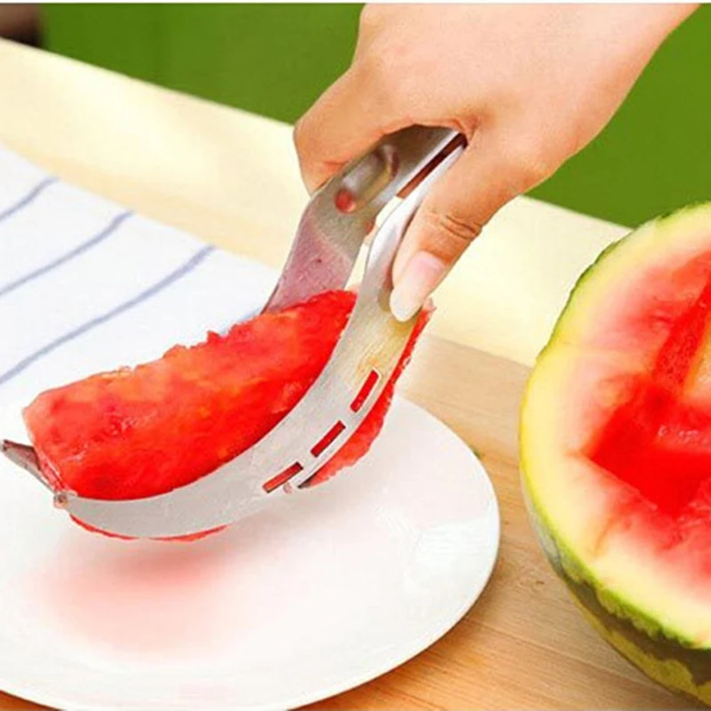 Watermelon Slitter Efficient Durable Of Human Engineering Popular Ease Of Use Bestseller Watermelon Slicing Knife Barbecue Safe