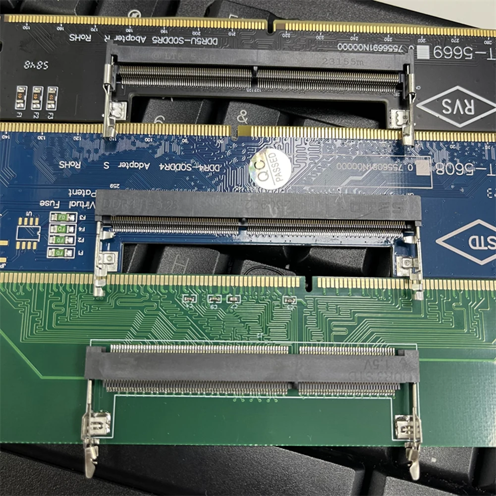 Adapter pamięci SO-DIMM do PC, złącze DDR3 DDR4, karta pamięci z laptopa na komputer stacjonarny, 1/2/3 sztuki