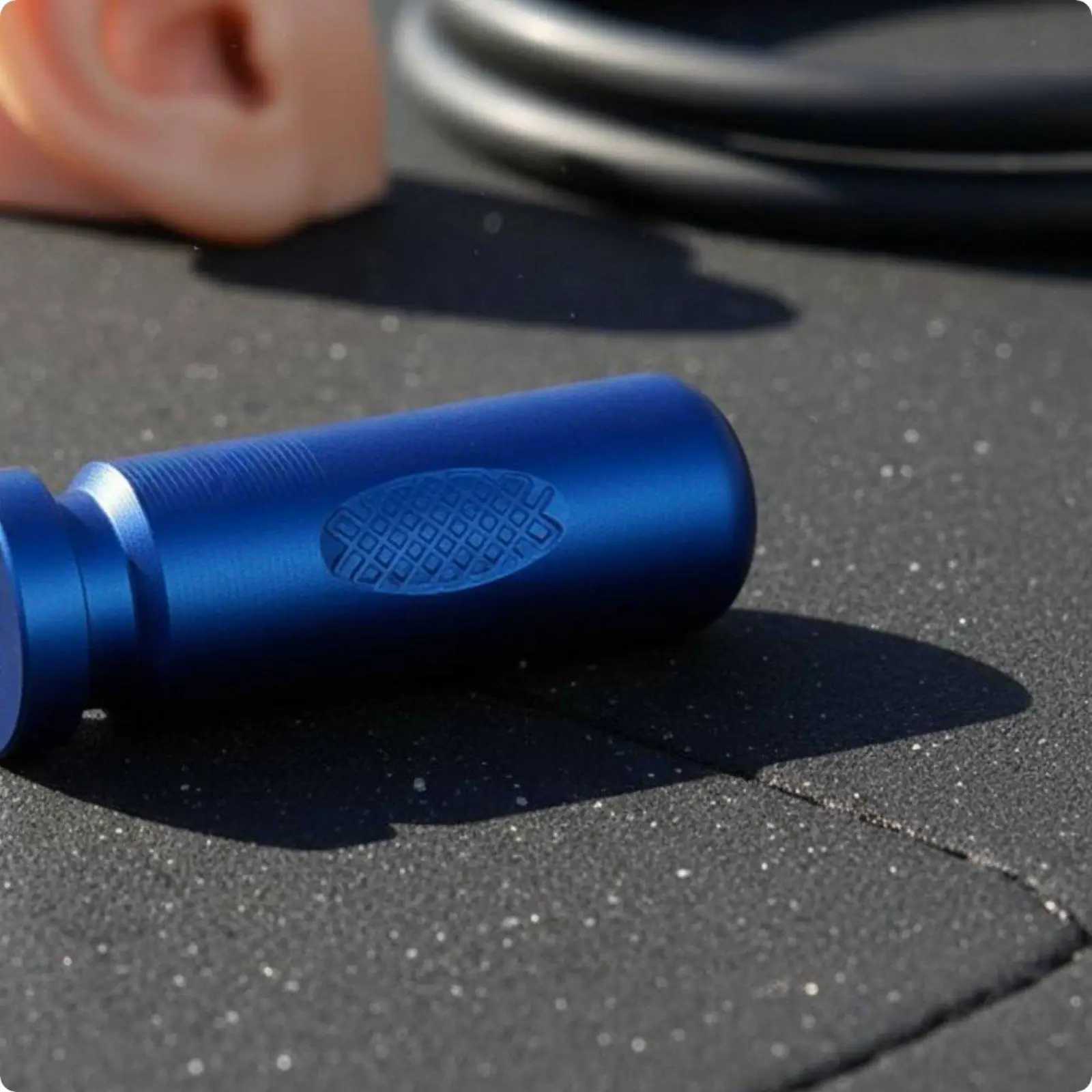 CNC Precision Diving Practice Aid for Equalization Maneuver with Sandblasted Anodized Finish and
