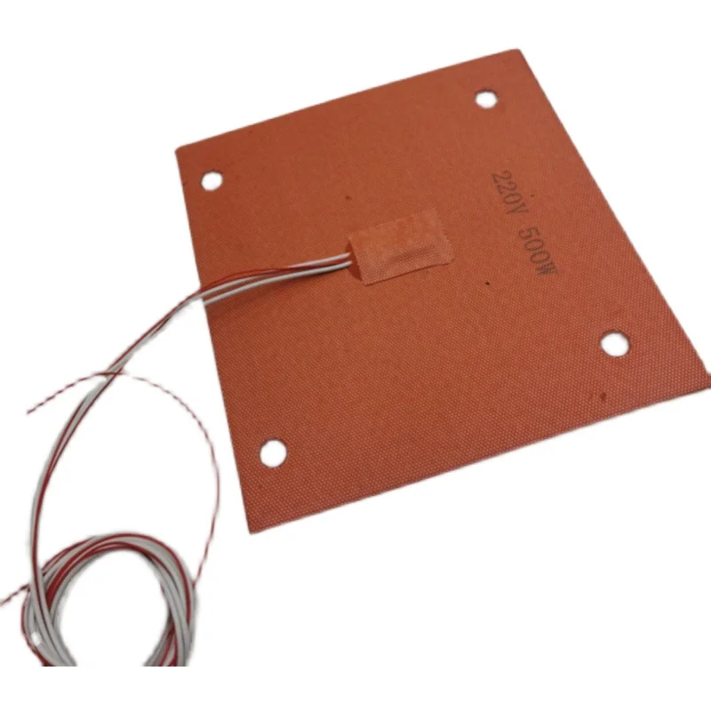 

Для 3D-принтера VZ235, импортная высокотемпературная силиконовая горячая кровать, 500 Вт, 235 мм, ширина, термозащита