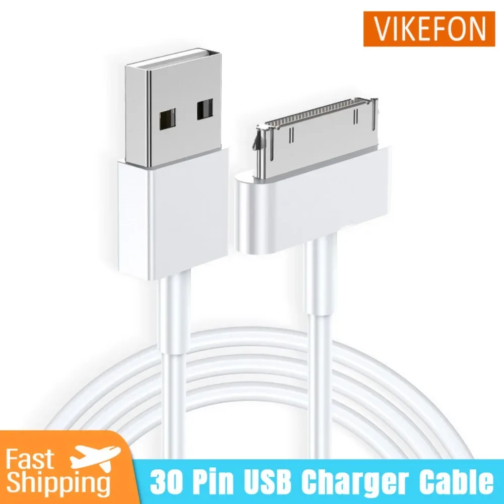 Data Cable Usb Charger 30 Pin USB Chargers Cable For IPhone 4 4s 3G 3GS IPad 1 2 3 IPod Adapter Accessories Nano Touch Charging