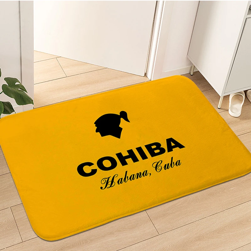 Doormat Entrance Door C-Cohibas Carpet for Bedroom Custom Kitchen Treadmill Rugs Living Room Floor Foot Mat Home Decorations