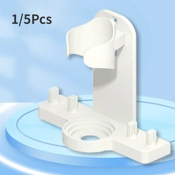 1/5pcs Oral B Electric Toothbrushes Holder Toothbrush Stand Teeth Brush Bracket Cover  Wall Mounted Bathroom Accessories Plastic