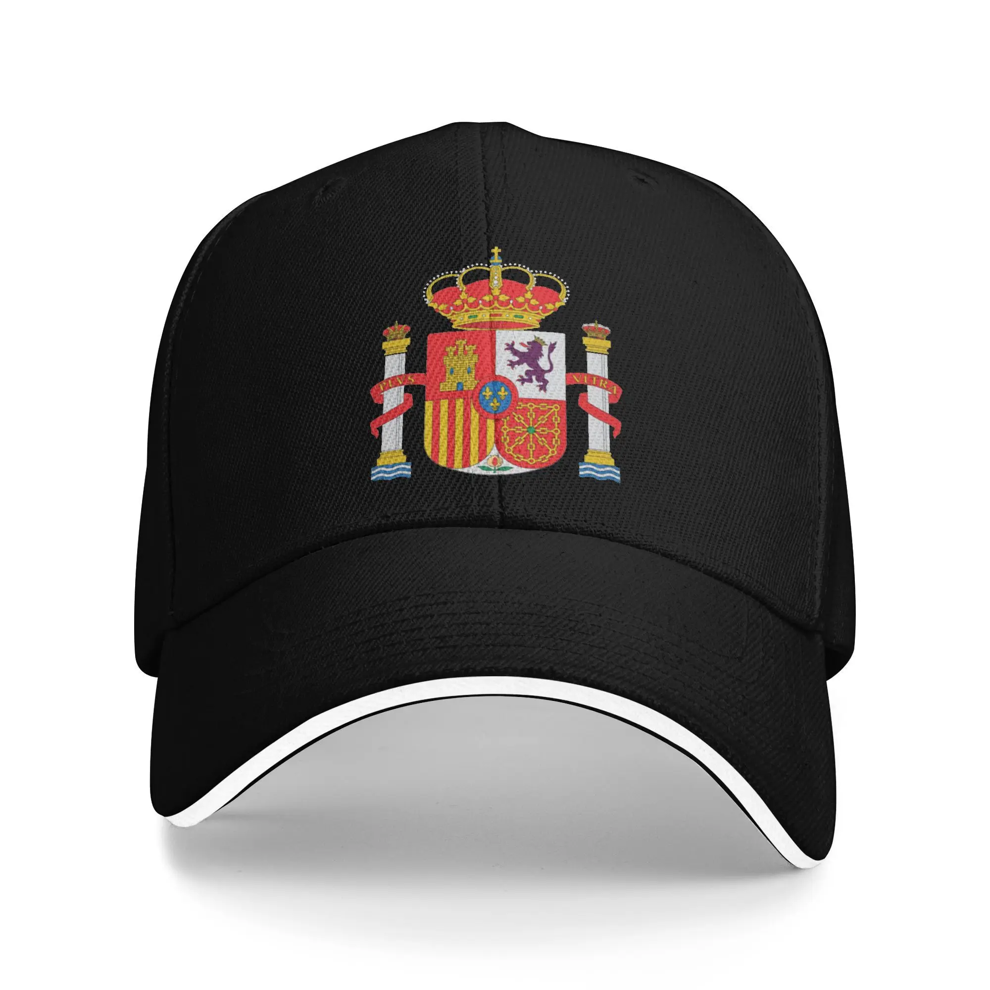 Coat of Arms of Spain Camping Baseball Caps For Mens  High-end Male Beach Golf Hat Peaked Cap