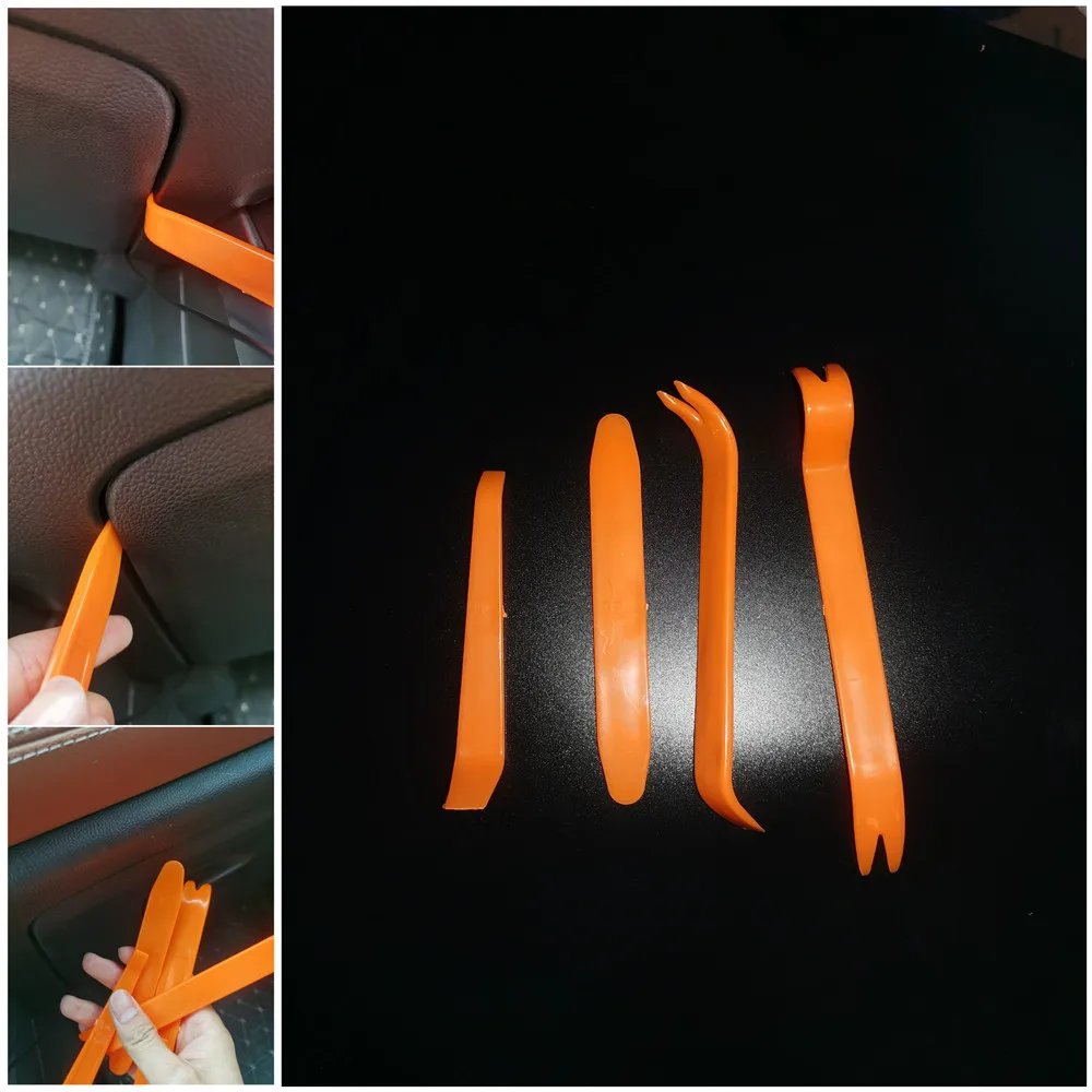 4Pcs/Set Auto Car Pry Tool Radio Panel Door Clip Trim Dash For Kia CUB Ray K2 Naimo Provo K9 Cross Carens