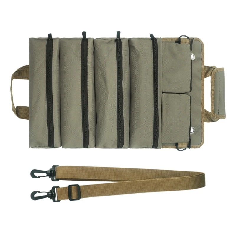 Tool Roll Bag Tool Roll Up Bag Tools Tote Bag Pockets Tool Sling Drosphip