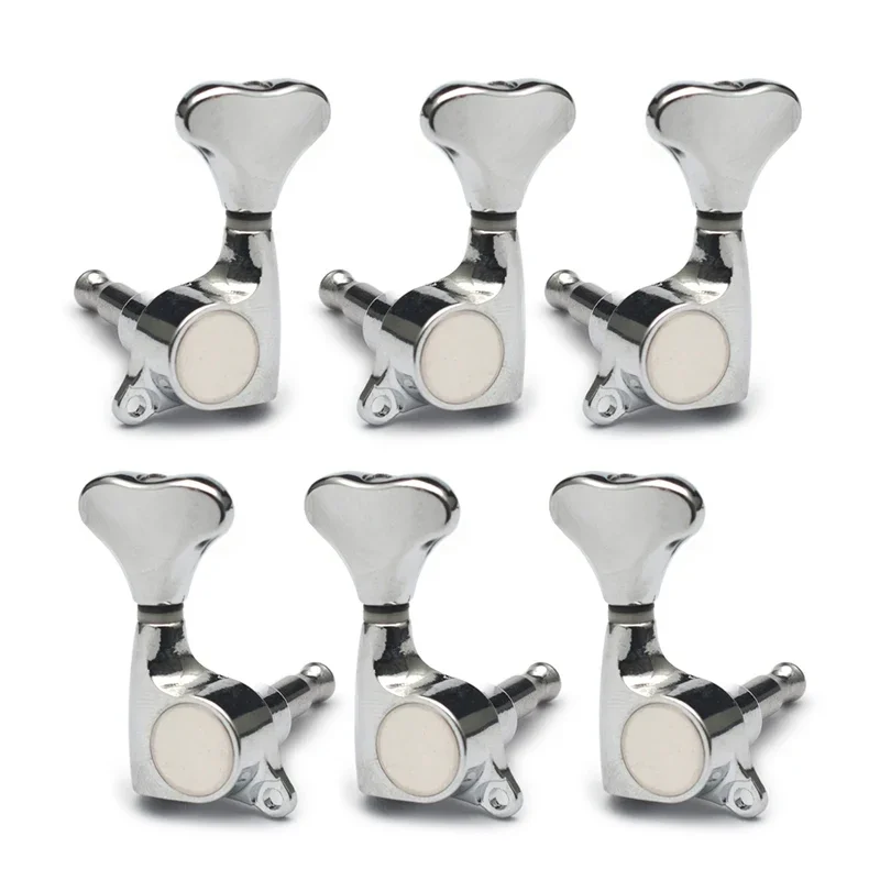 Best Choice Fish Tail Style Guitar Tuners 1:18 Tuning Key Pegs Machine Head  for Electric Folk or Acoustic Guitars