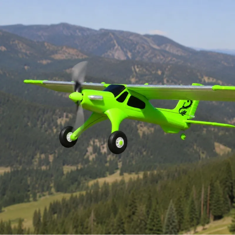 Drop-resistant remote-controlled stunts tumble upside-down model aircraft, training aircraft fixed-wing aircraft