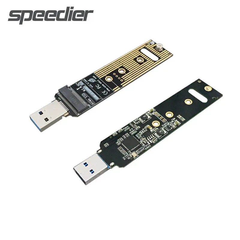 

M.2 NVME NGFF SSD Hard Disk to USB 3.0 Adapter PCI-E to USB-A 3.0 Internal Converter Card M2 USB 3.0 Card Reader Expansion PCIe