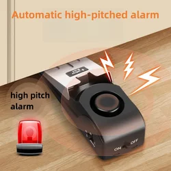 Portable Anti-theft Alarm Anti-wolf Anti-theft Household Door Crack and Door Plug Hotel and B&B Home Alarm for Girls LivingAlone