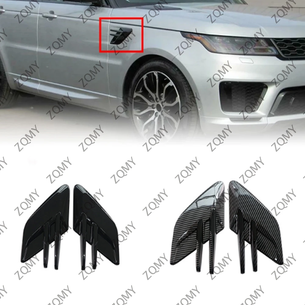 

1pcs For Land Rover Range Rover Sport 2018 2019 2020 Front Fender Grille Air Vents Grill ABS Decorative Car Parts