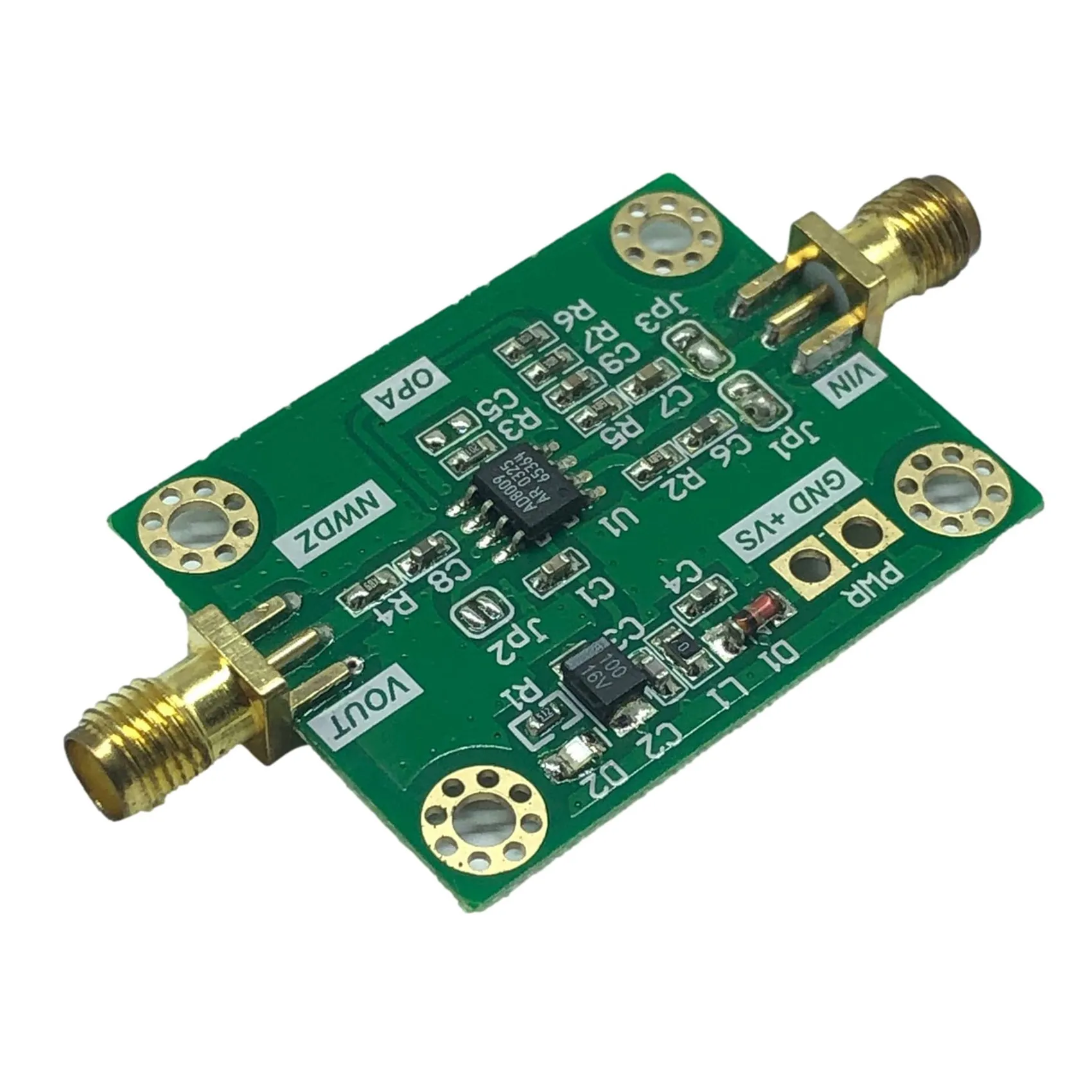 Módulo RF AD8009 Amplificación de retroalimentación de corriente 1GHz 5500V/Us Amplificación de pulso de alta corriente de baja distorsiónN01R