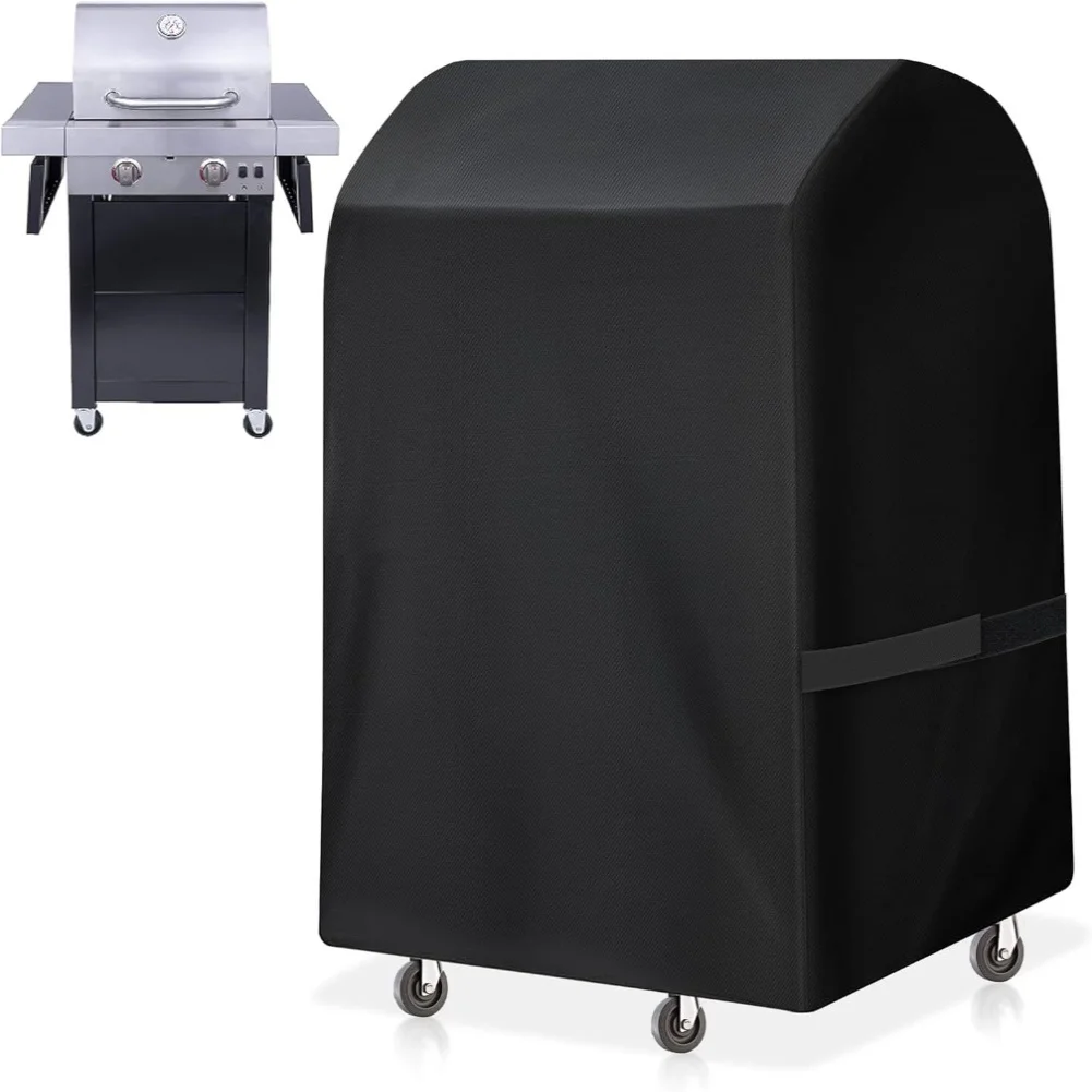 

Protective 420D Oxford Cloth Grill Cover for Outdoor BBQ Waterproof and Dustproof with UV Resistance Sized 77x61x110cm