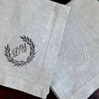 12 Pieces Customized Napkin Personalized Napkins Custom napkins Embroidered Cloth Napkins Wedding Gift Monogrammed Napkins