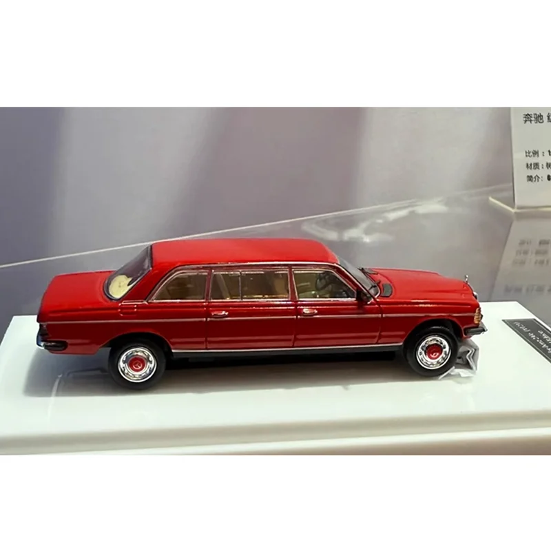 Jiyi & goc diecast 1/64 escala 230e v123 estendido modelo de pequim exposição edição limitada liga modelo de carro coleção
