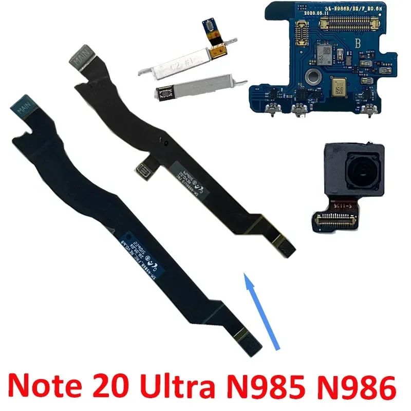 Good WIFI Signal Antenna 5G mmWave Front Camera Microphone Connector Cable For Samsung Galaxy Note 20 Ultra N986B N986U N985F