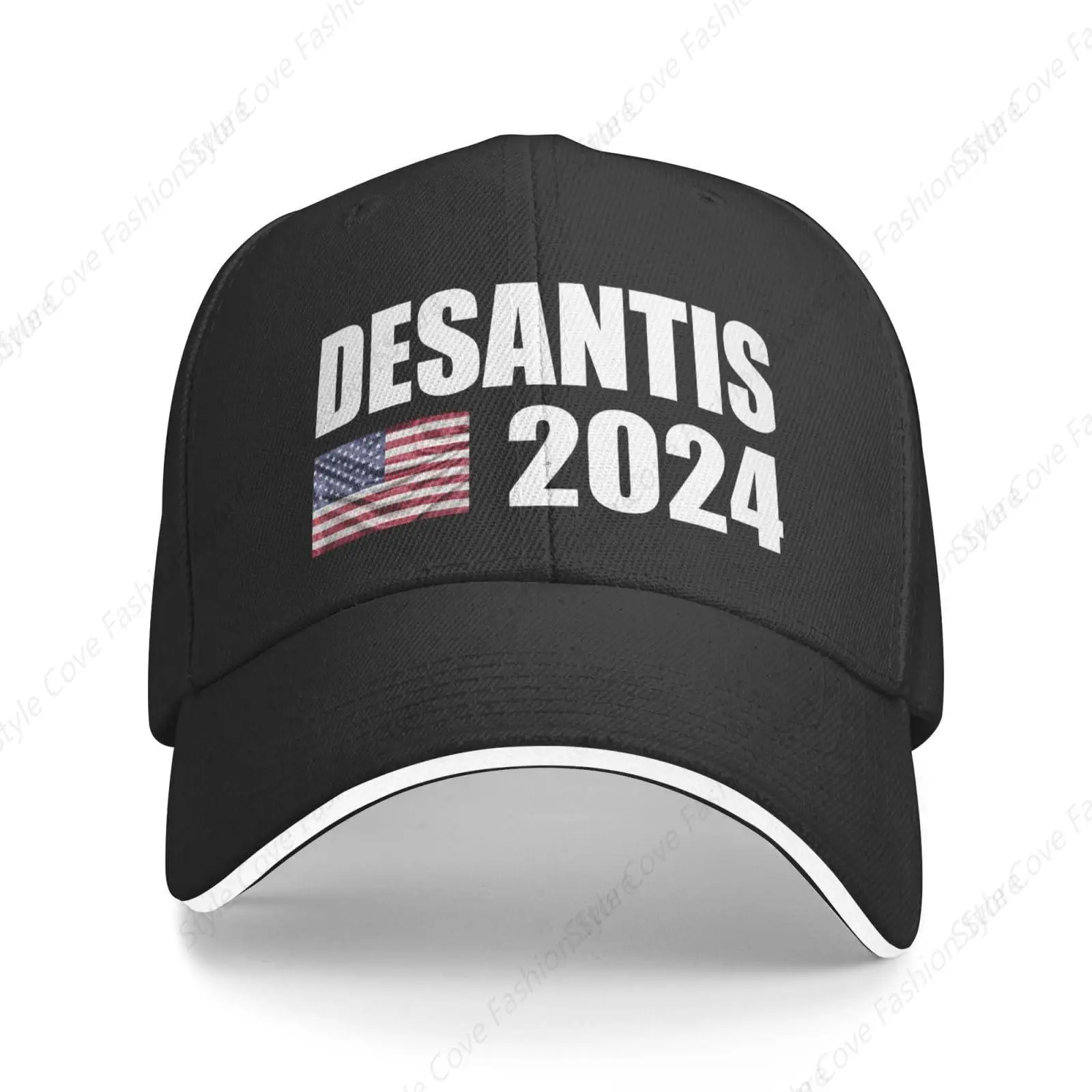 

Ron Desantis 2024 Baseball Cap Unisex Baseball Cap Versatile Sun Protection Hat Adjustable Fishing Cap For Outdoor Travelling