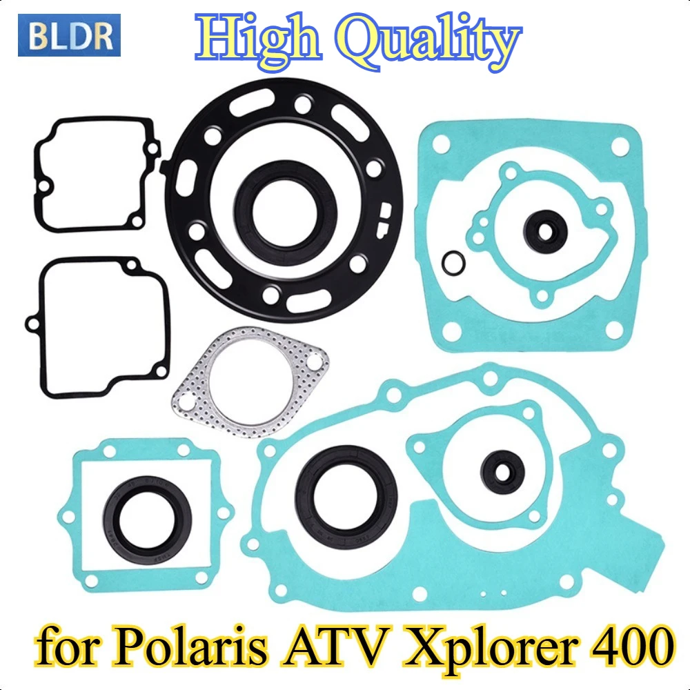 Engine Parts Complete Gasket Set for Polaris ATV Big Boss 400L Scrambler 400 Sportsman 400 Sport 400L Xplorer 400 Xpress 400L
