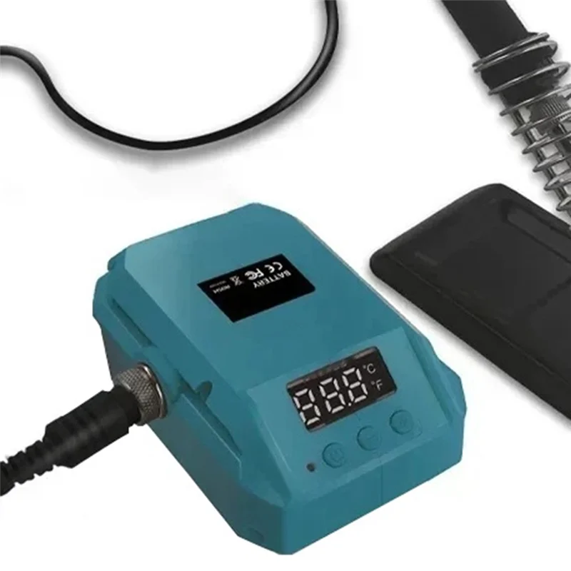 

ABAH-60W Cordless Electric Soldering Station For 18V Battery Adjustable Electric Soldering Iron 936 Solder Tip