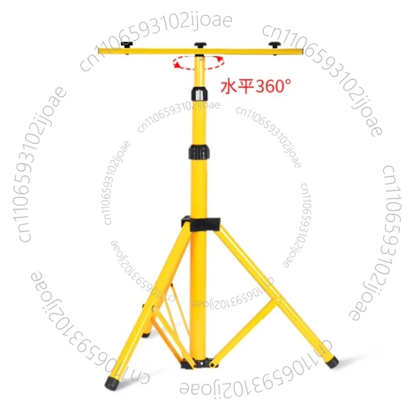 Spotlight Lifting Triangle Bracket Mobile Work Solar Light Outdoor Folding Stall Night Market Lighting Rack