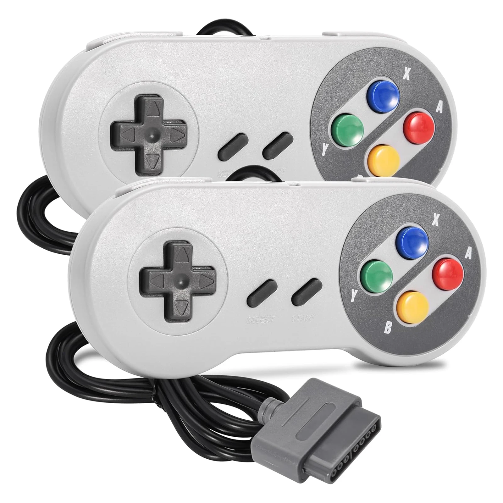 2 Pack Wired Snes C…