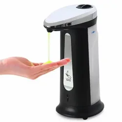 D2 Cute Portable Automatic Liquid Soap Dispenser Bathroom Kitchen Kid Touchless Induction Foam Bubble Antiseptic Hands Washer