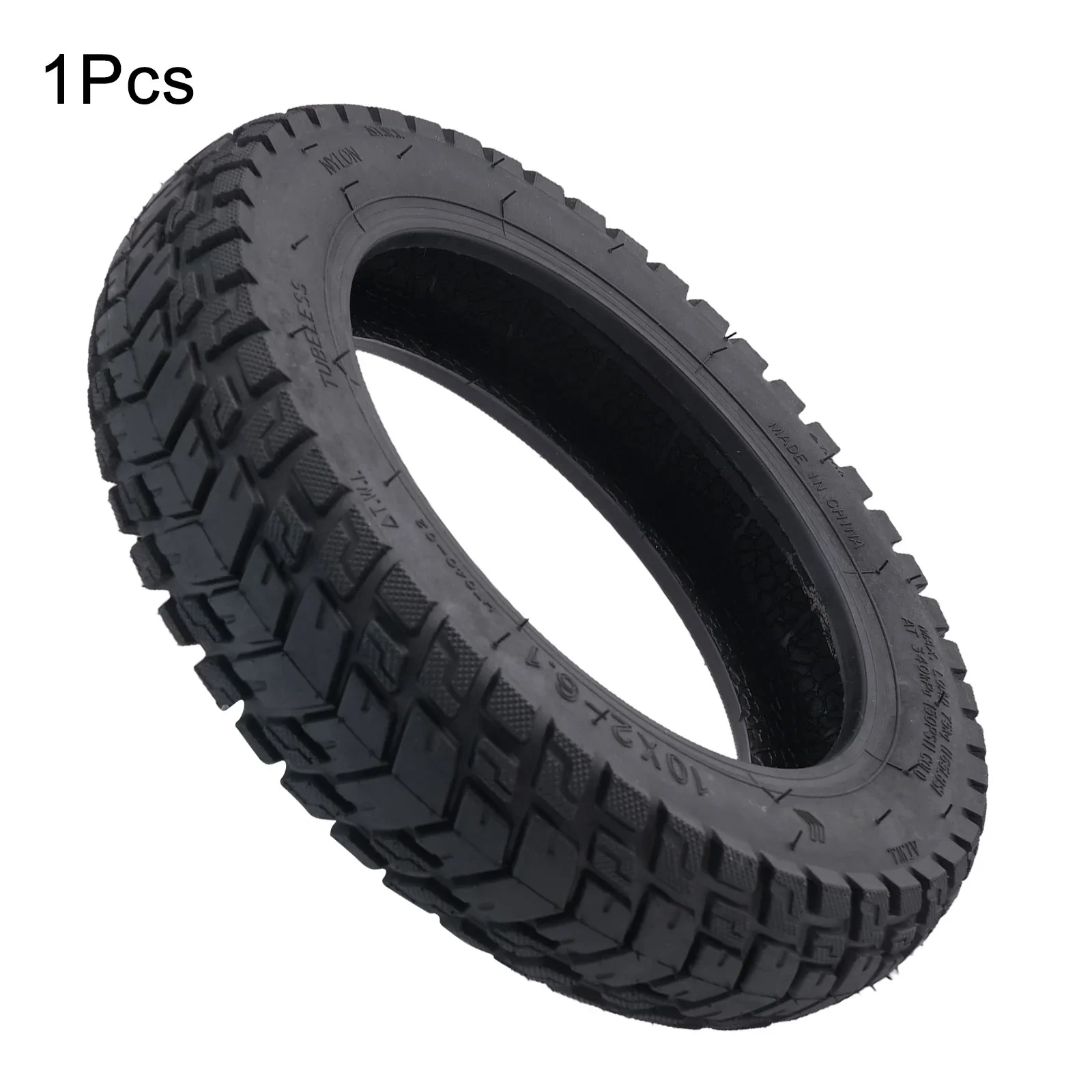 Practical Wearproof Tubeless Tyre Tyre About 550g Black Rubber 0 Inch 10x2-6.1 1pc Sport For Xiaomi Pro/Pro2/1S