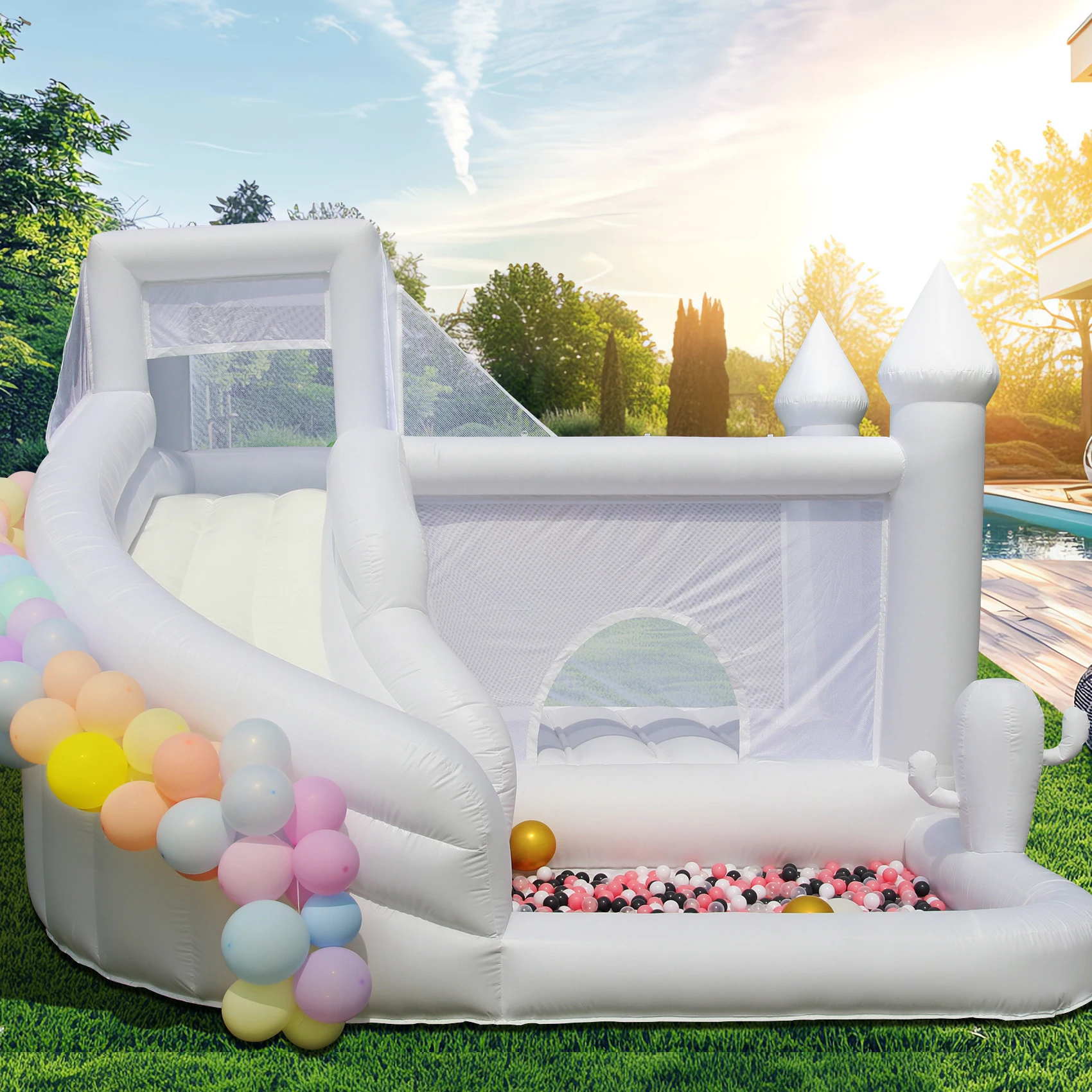 Springkasteel Springhuisjes Sp - Kids Outdoor Jump House recensie en prijs