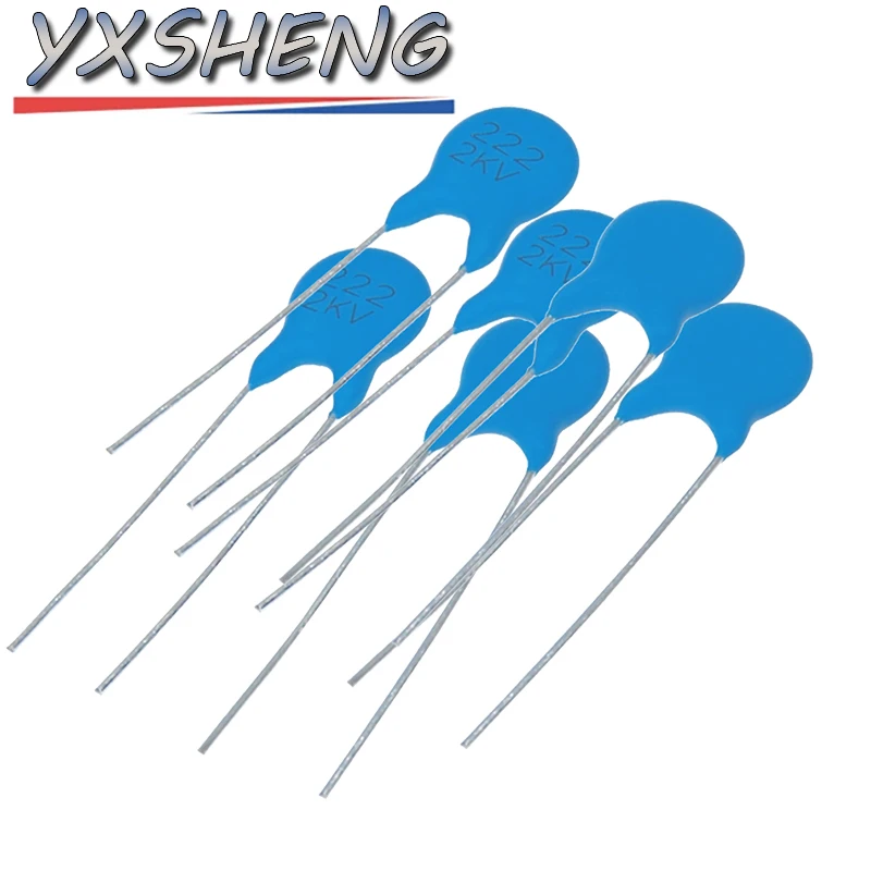 50Pieces High Voltage Ceramic Capacitor 2KV 22PF 47PF 100PF 150PF 220PF 470PF 1NF 2.2NF 3.3NF 4.7NF 10NF 101 221 471 102 332 472