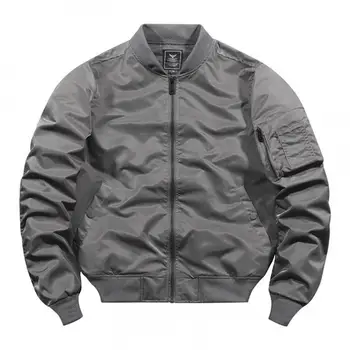 Spring Autumn Bomber Jacket Men Women Military Fly Jacket Varsity Baseball Flight Coat Mens Windbreaker Mens Clothing 2025