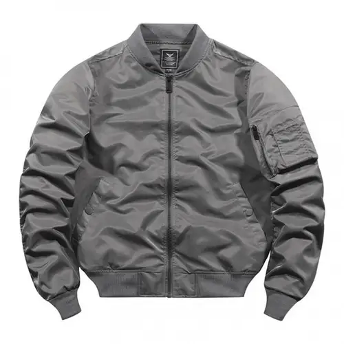 Chaqueta Bomber de primavera y otoño para hombre y mujer, chaqueta militar con mosca, abrigo de vuelo de béisbol universitario, cortavientos para hombre, ropa para hombre 2025