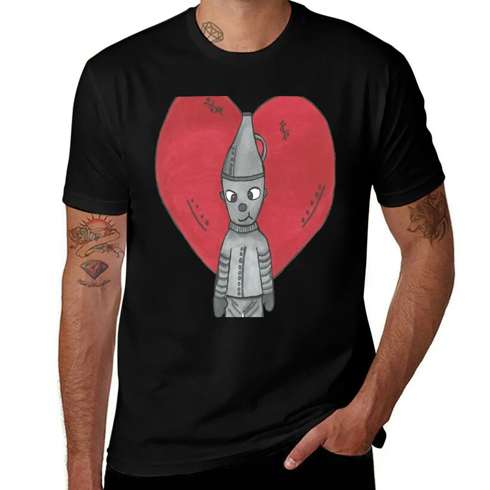 Tin Man's Gift T-Shirt shirts graphic tees tees graphic t shirts customizeds designer t shirt men