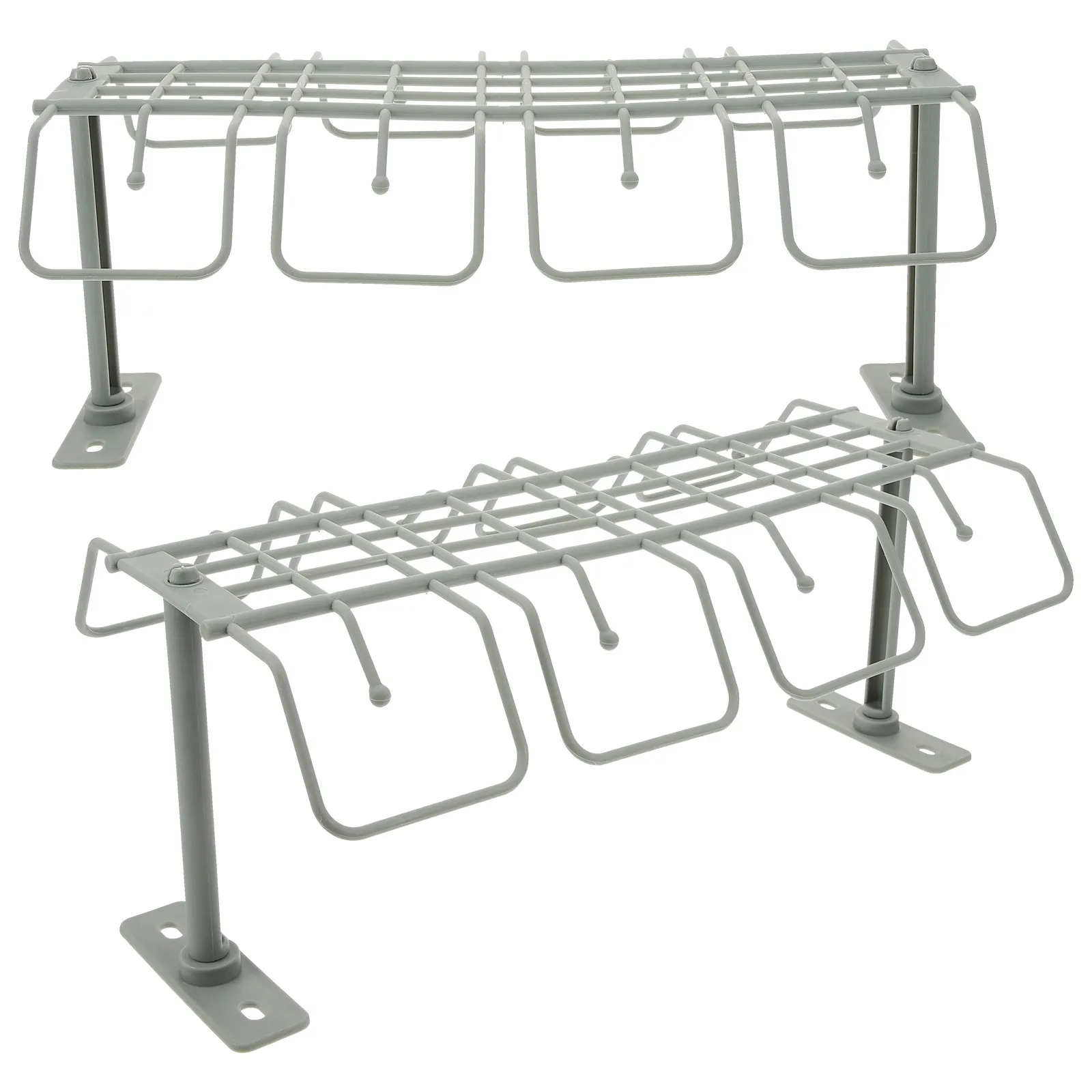 2 قطعة منظم إدارة الكبلات المكتبية تحت رف المكتب لشريط الطاقة تخزين سلك صينية إدارة الحبل لا يتطلب الحفر