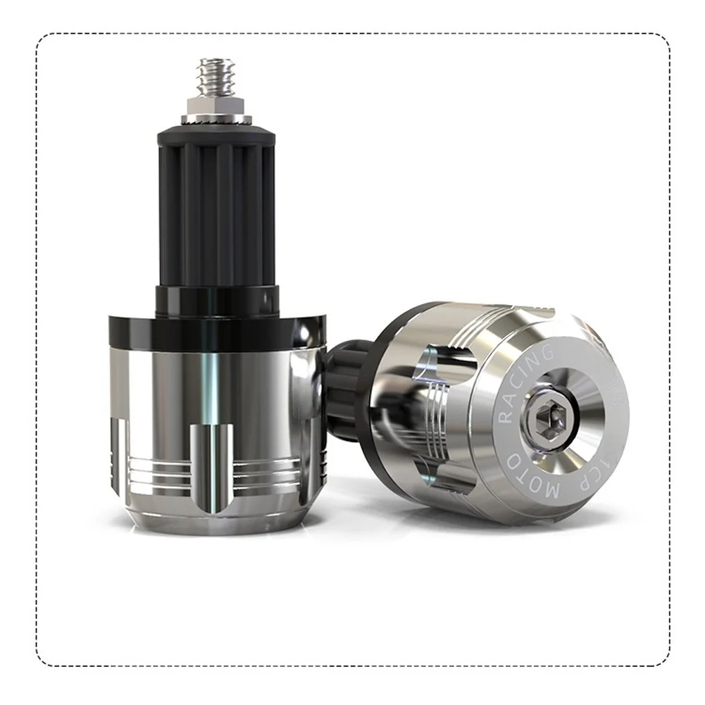 Motorcycle Handlebar End Covers CNC Aluminum Alloy Designed for Hollow Handles 17-20mm Diameter Compatible with For CB190R