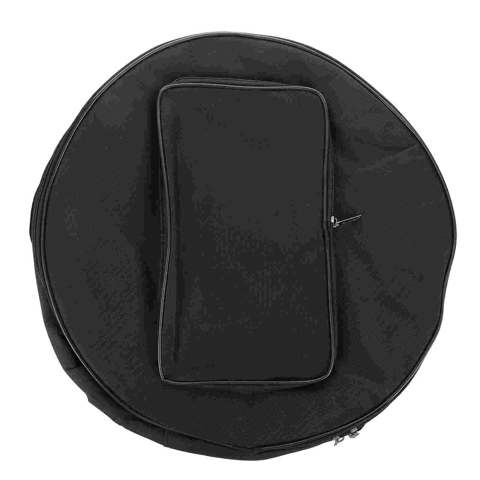 13-14inch Drum Bag Portable Drum Bag Drum Case Black Container Lid Percussion Accessories Oxford Cloth Travel Bag Suitcase