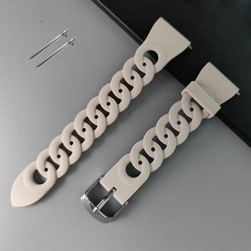 Imagen 2 del producto Correa de 20mm para Samsung Galaxy watch 4/6/4classic/5/Pro/Active 3/2/Gear S3/amazfit bip, pulsera Huawei watch GT 2/3 Pro, 22mm