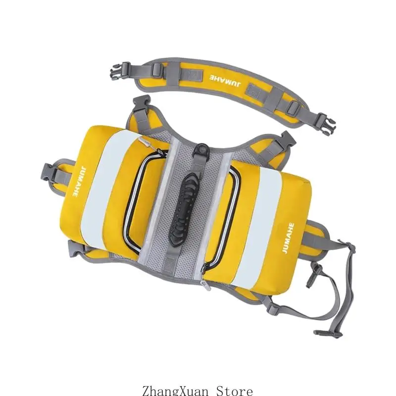 Dog Walking Backpacks with Adjustment Belt, and Zippered Storage for Carrying Small Items Outdoors 3XUF