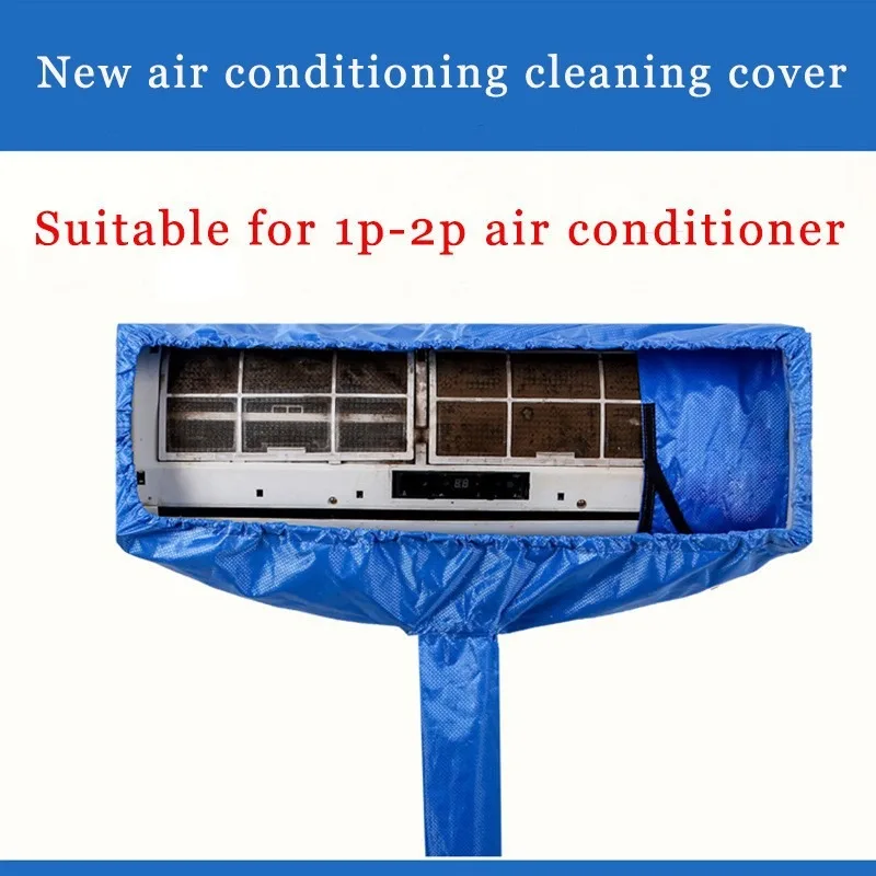 Thickened Air Conditioner Cleaning Cover For Wall‑mounted AC Water Receiving Protective Cleaning Bag