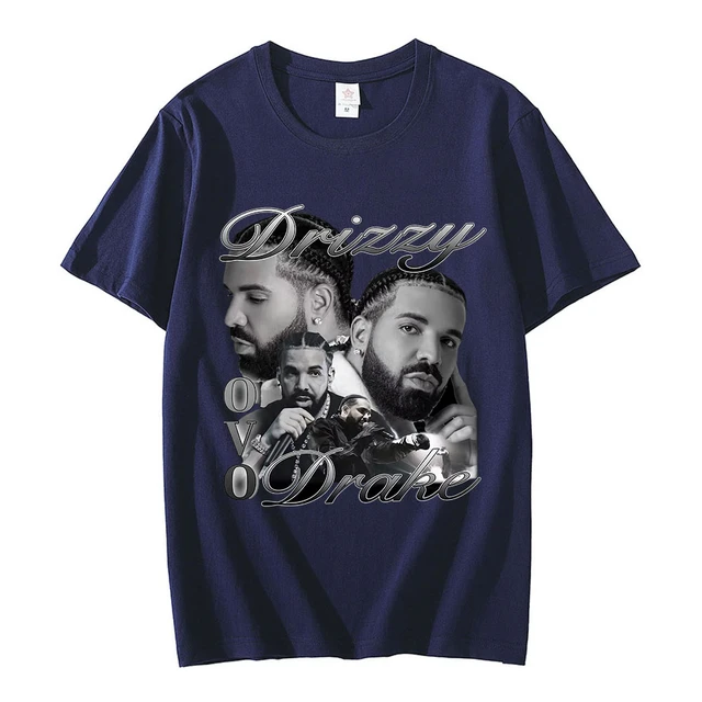 Rapper Drizzy Drake Graphic T shirt Men Women Casual Cotton Oversized Short Sleeve T shirts Hip Hop Gothic T Shirt Streetwear