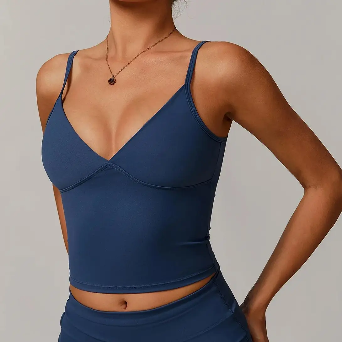 تنفس الرياضة الصدرية اللياقة البدنية التجفيف السريع المرأة اليوغا الصدرية مثير المرأة المحاصيل الأعلى رفع الرياضة الصدرية رياضة الجري تجريب القمم #2