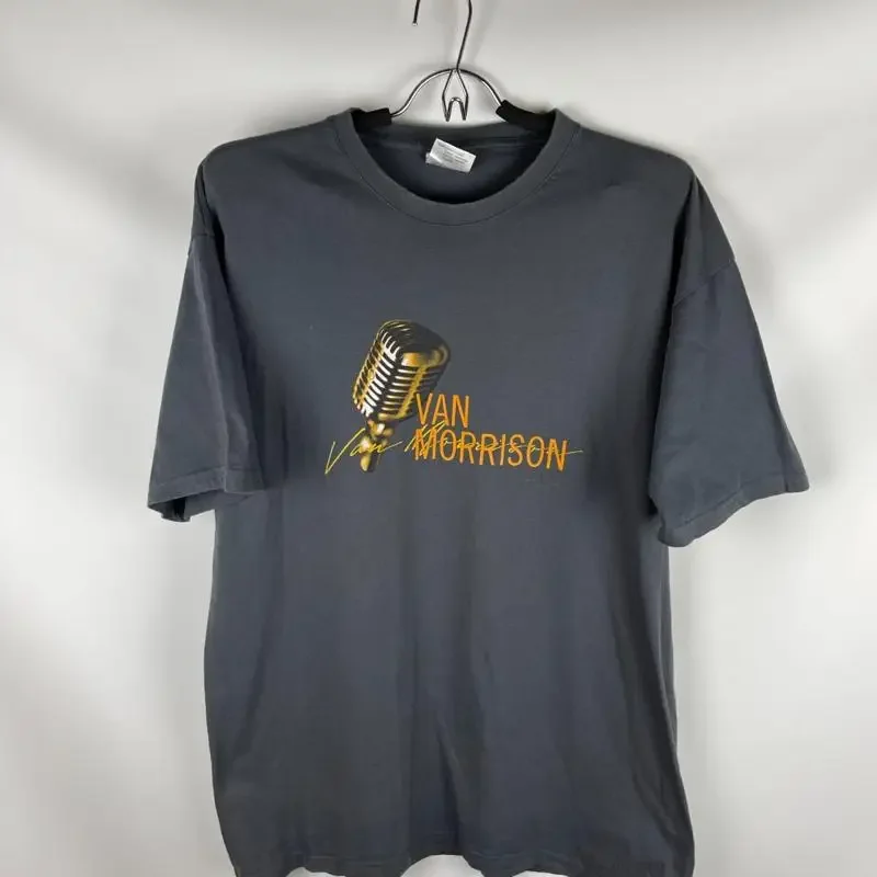 B C Van Morrison 2004 Tour Band Tee Shirt