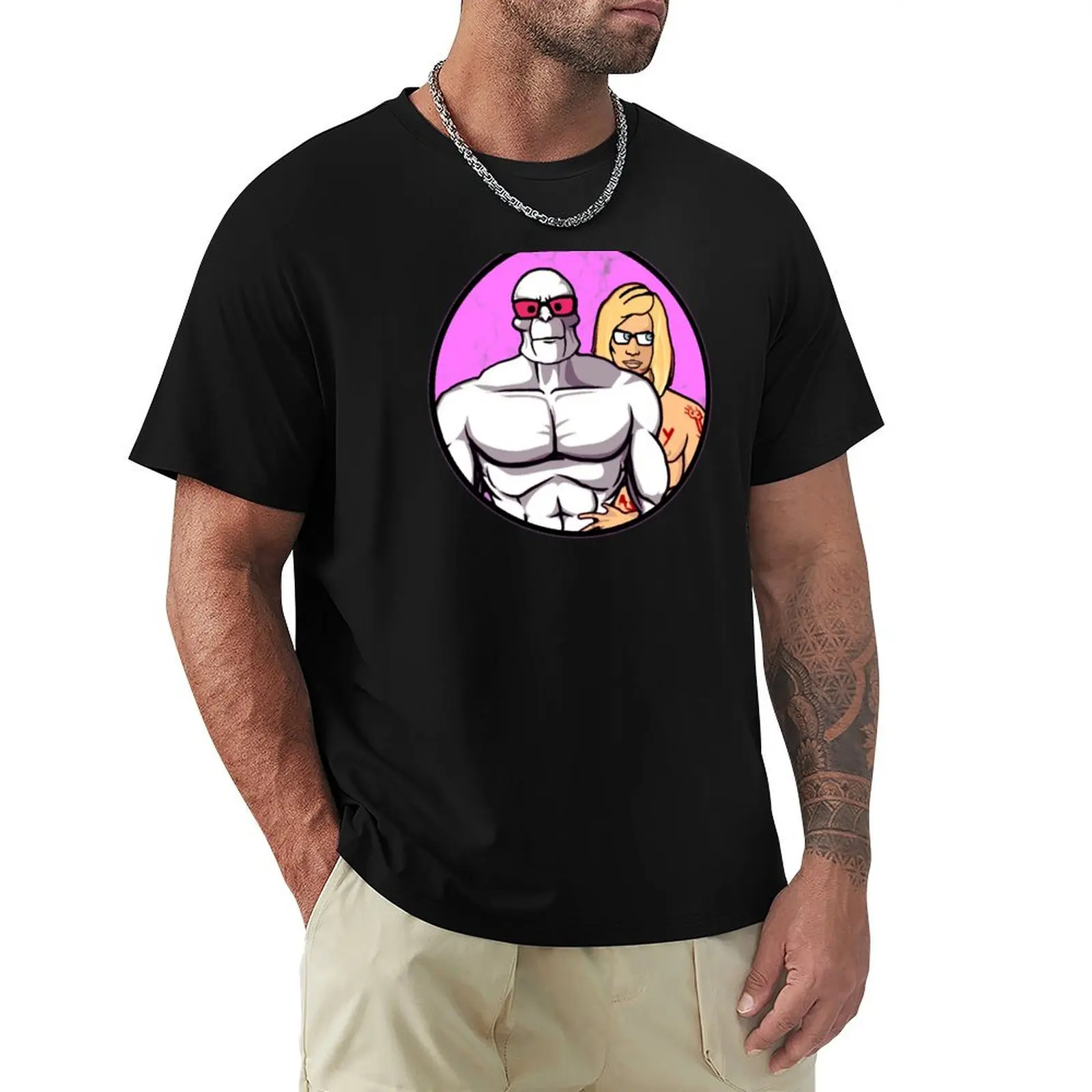 Frisky Dingo T-Shirt Festival Casual Short Sleeve