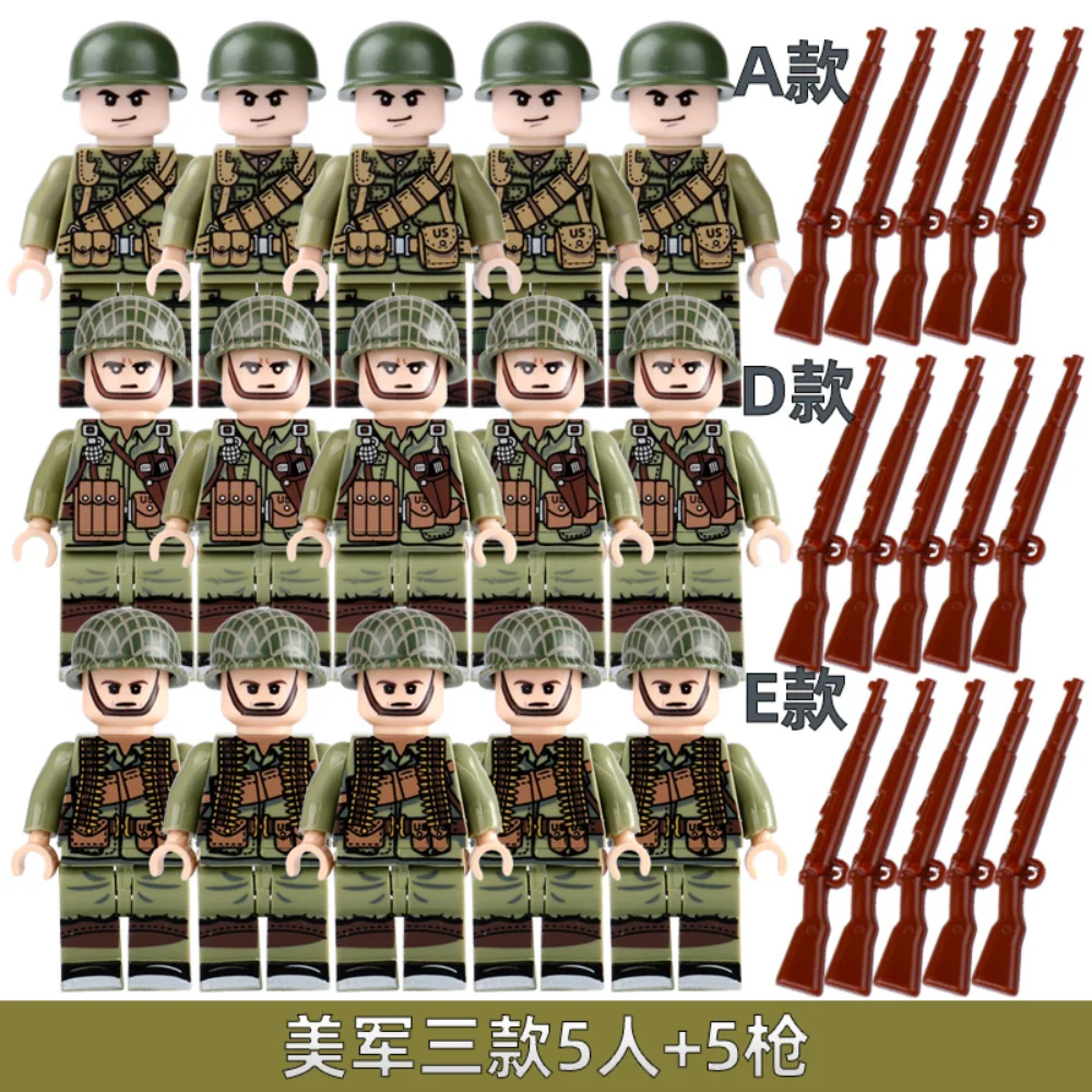 Bausteine, Figuren, humanoide Puppen, Spielzeug, Minifiguren, Kinderspielzeug, Geburtstagsgeschenke, Zeichentrickfiguren.