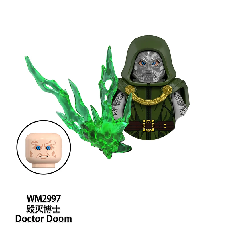 Doctor Doom 2025 Marvel Legends GH0375 Building Blocks Bricks Action Figures Mini Toys For Kids Party Gifts view 6