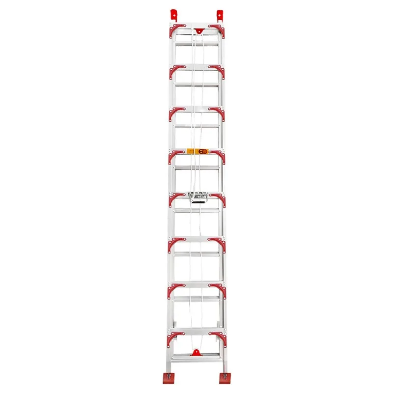 9 meters thickened household elevator single-sided straight ladder outdoor engineering ladder