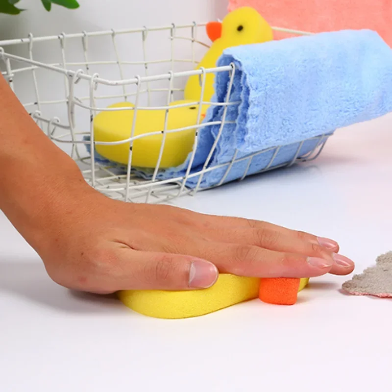 Baby Bad Sponzen Eend Vorm Douche Sponzen Badkamer Benodigdheden Voor Baby Kinderen Volwassenen